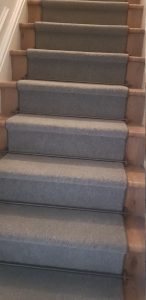 staircase runner chrome